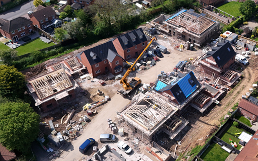 Aerial drone photography