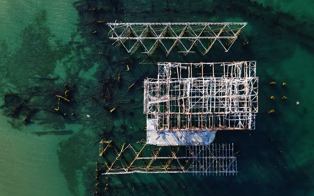 Aerial drone photography